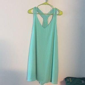 Mint reach for the sky sundress